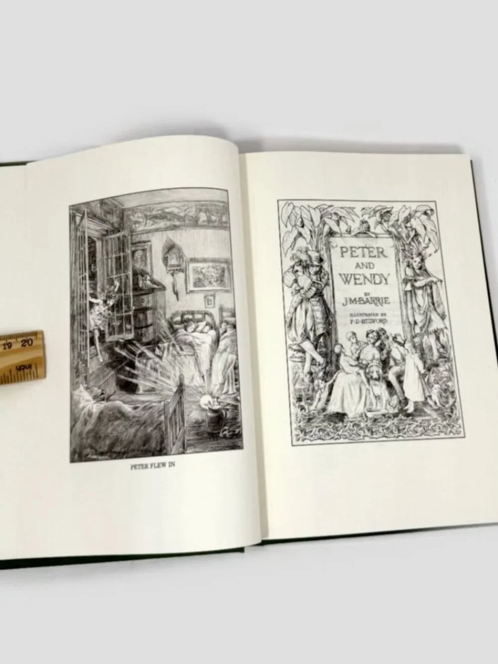Peter and Wendy: (Peter Pan) 1911 First Edition Facsimile Hardcover Book